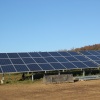 Viele seltene Erden Photovoltaik Anlage
