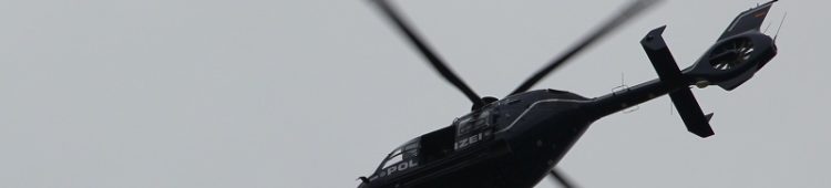 Verschärfung der Polizei-Gesetze polizei hubschrauber