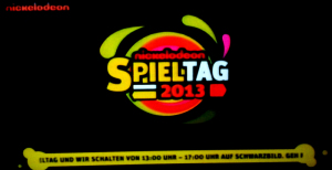 Schwarzbild Spiel draussen