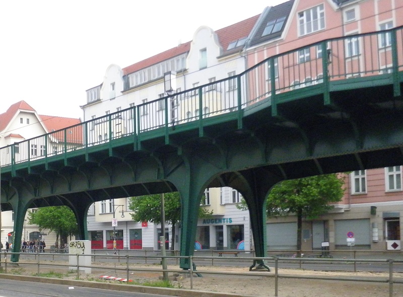 U 2 Bahntrasse Prenzlauer Berg