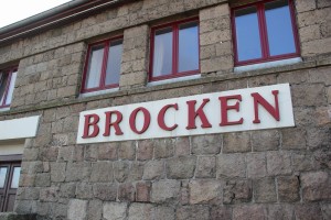 2-0 Brocken Bahnhofsschild