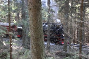 2-11 Dampfbahn in Fahrt
