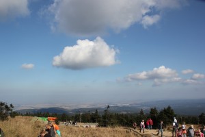 2-25 Blick vom Brocken nach Norden