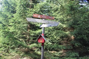 2-6 Wanderschild Brocken Aufstieg