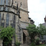 Gartensicht auf Magdeburger Dom