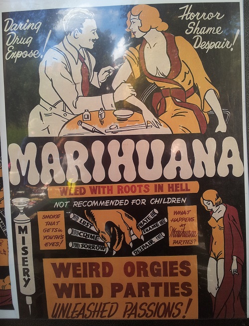 Anti Cannabis Plakat