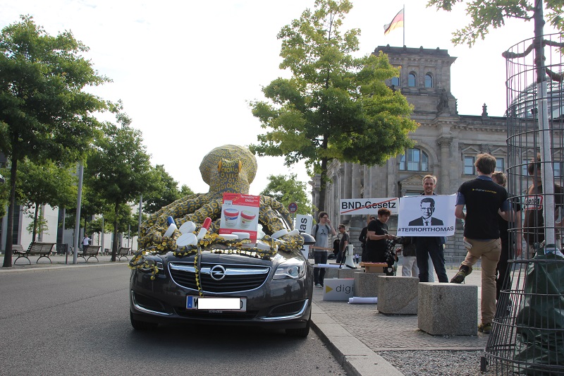 Terror und Datenschutz Demo