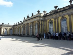 Eingang Schloss Sans Souci Potsdam