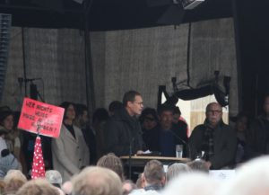 Buergermeister Mueller March of Science Berlin