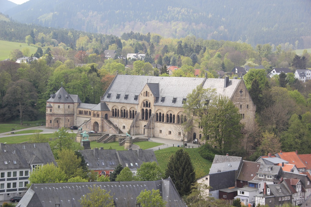 Blick auf Kaiserpfalz Turmblick Goslar
