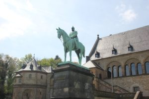 Reiterfigur Wilhelm Goslar Kaiserpfalz