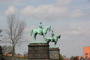 Reiterfiguren Kaiserpfalz Goslar
