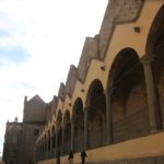 Arkaden Eingang Santa Croce Florenz