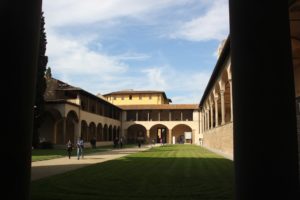 Klosterhof Santa Croce Florenz