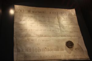 Otto I Schenkungsurkunde Kloster Memleben