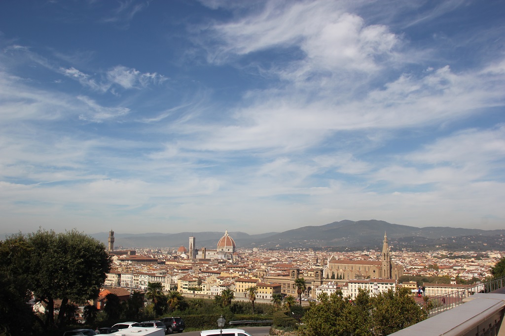 Florenz Aussicht vom Piazzale Michelangelo