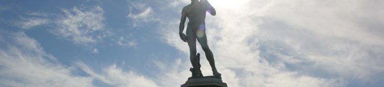 Kurze Pause & die TopTen Statue Kopie David Florenz Piazzale Michelangelo