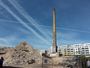 Schornstein für Kohleverheizung
