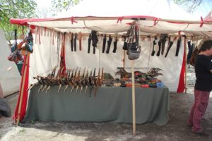 Bogen Stand Ritterfest Diedersdorf