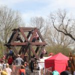 Historischen Riesenrad Ritterfest Diedersdorf
