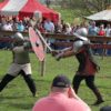 Ritterfest Schloss Diedersdorf Ritter im Zweikampf