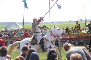 Ritter mit Lanze Ritterfest Diedersdorf