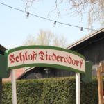 Schloss Diedersdorf Schild