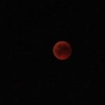 Blutmond 6 kurze Belichtung- Vollphase