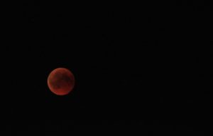 Blutmond 8 kurze Belichtung- Vollphase