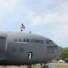 NATO Beitrag steigern? US Air Force Fahne USA Deutschland