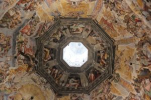 Kathedrale Florenz Bemalung Kuppel innen
