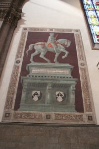 Kathedrale Florenz Reiterbild 2