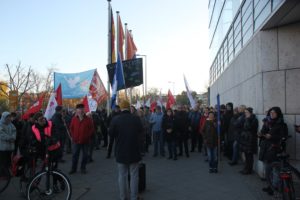 Aufstehen Demo SPD CDU Offenes Mikro
