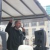 Aufstehen am Brandenburger Tor Aufstehen Kundgebung Rede Uwe Hiksch 2