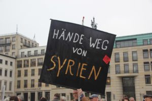 Aufstehen Kundgebung Syrien