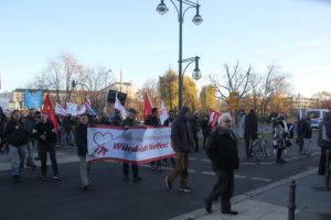 Aufstehen Kundgebung vor CDU Zentrale