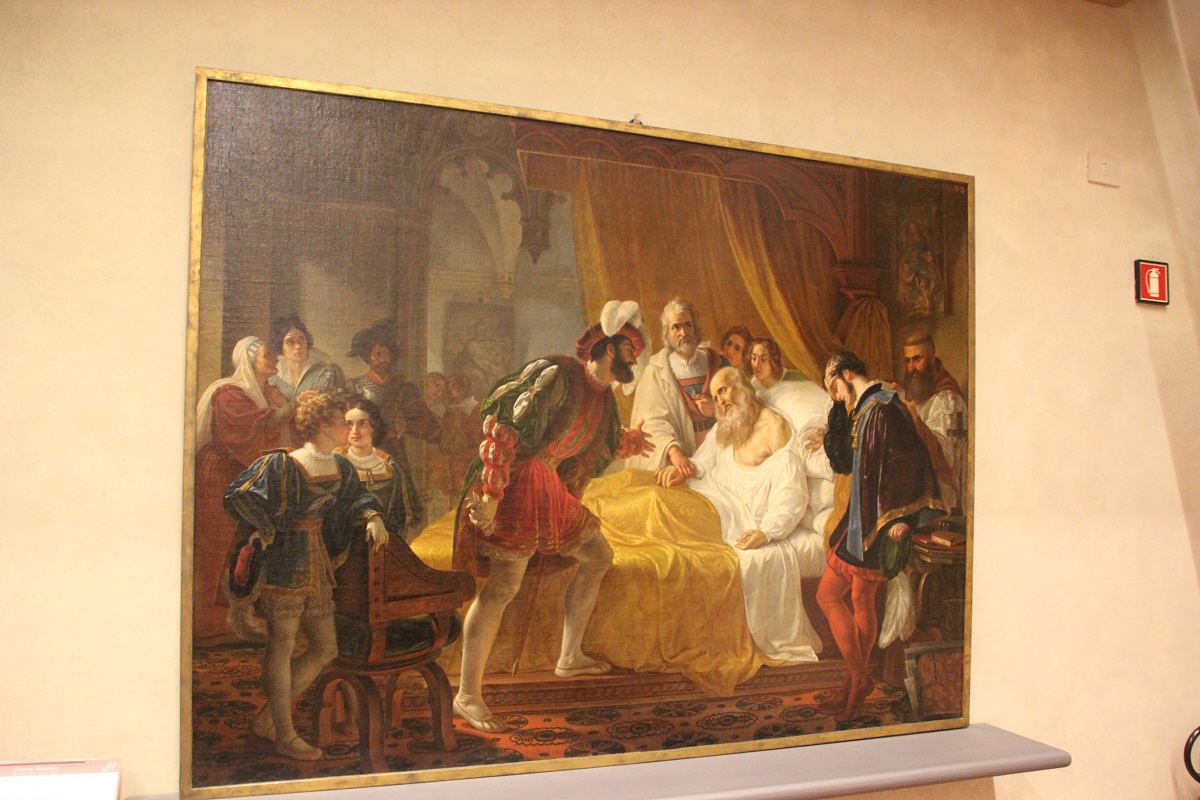 24 Tod Leonardo DaVinci Malerei Galleria dell’Accademia Florenz.JPG