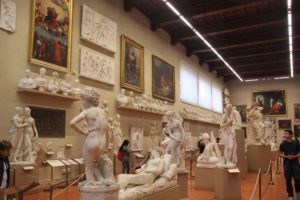 25 Skulpturen Galleria dell’Accademia Florenz