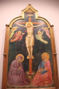 32 Gotische Kreuzigungsdarstellung Galleria dell’Accademia Florenz