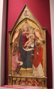 35 Gotische Marien-Jesu-Darstellung Galleria dell’Accademia Florenz