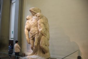 38 Grabstatue Michel Angelos Galleria dell’Accademia Florenz
