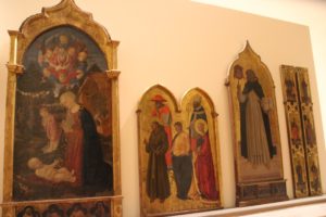 7 Malerei Galleria dell’Accademia Florenz.JPG