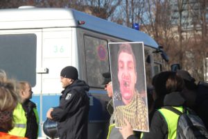 Aufstehen Demo 16-Februar-2019 Berlin Demonstrationszug 14
