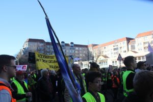 Aufstehen Demo 16-Februar-2019 Berlin Demonstrationszug 5