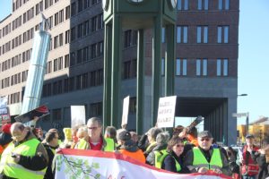 Aufstehen Demo 16-Februar-2019 Berlin Potsdamer Platz 10