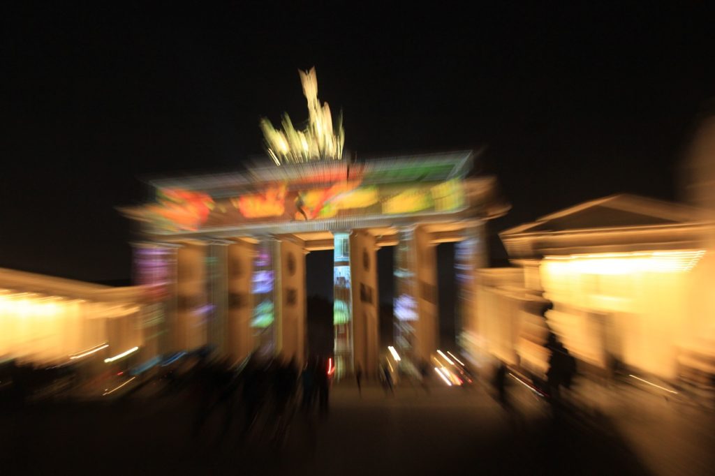 Brandenburger Tor Wackeleffekt