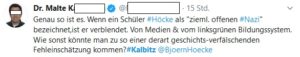 Rechtsradikales Gruenenbashing