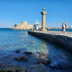 Hafen Rhodos wo der Koloss stand