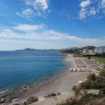Kies-Sandstrand Rhodos