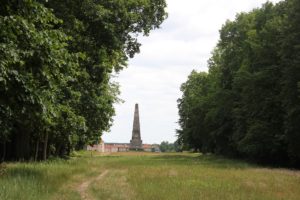 Sichtachse Obelisk Schloss Rheinsberg